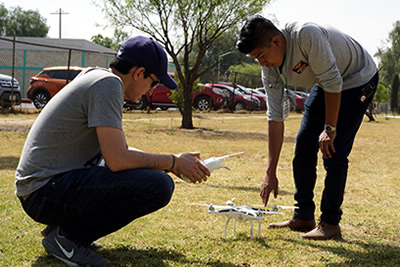 Inspección visual para antenas de telecomunicaciones
